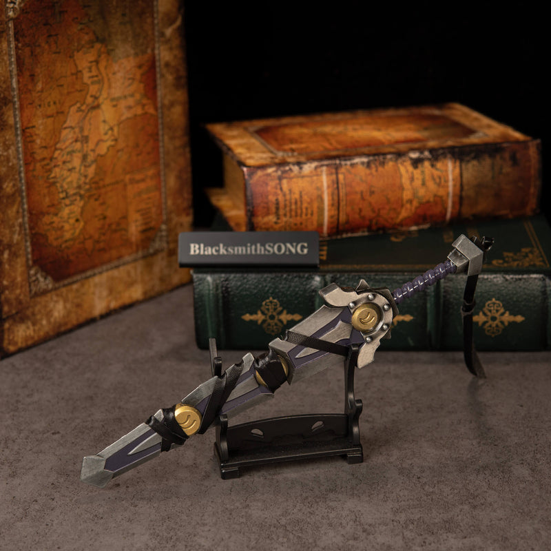 Armageddon replica — on the Small Display Stand.