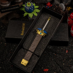 Biggoron's Sword replica — in its foam-lined gift box.