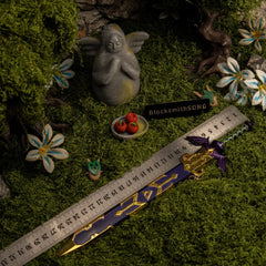 Master Sword replica — size chart, 28cm / 11 inches.