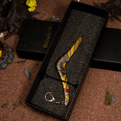 Boomerang replica — in its foam-lined gift box.
