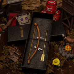 Dragon Bone Boko Bow replica — in its foam-lined gift box.