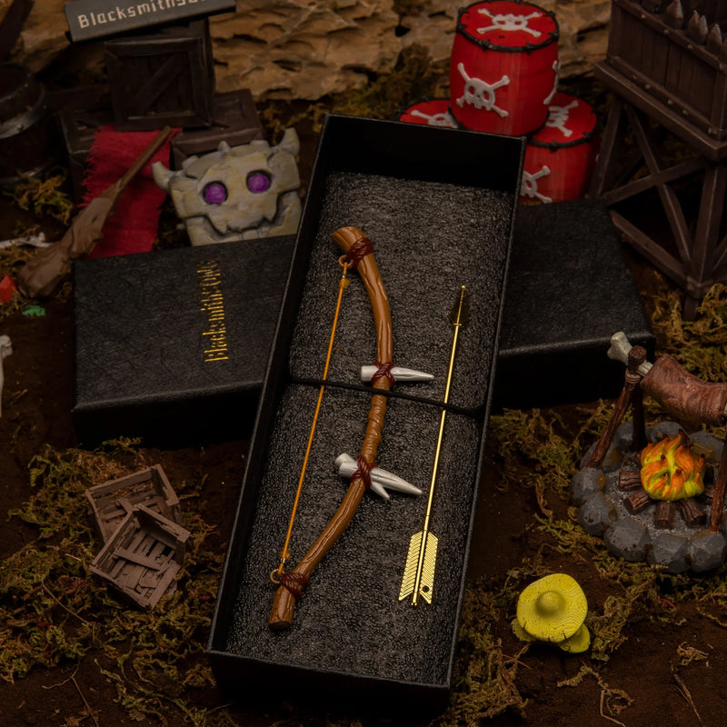 Dragon Bone Boko Bow replica — in its foam-lined gift box.