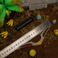 Giant Boomerang replica — size chart, 17cm / 6.7 inches.