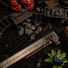 Iron Sledgehammer replica — size chart, 17.5cm / 6.9 inches.