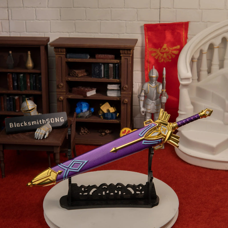 Royal Broadsword replica — displayed on the large stand.