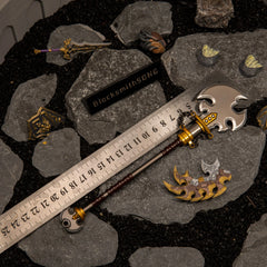 Savage Lynel Spear replica — size chart, 21cm / 8.3 inches.