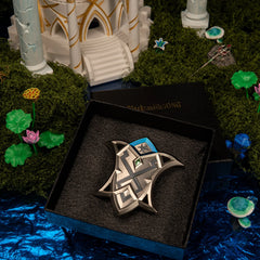 Silver Shield replica — in its foam-lined gift box.