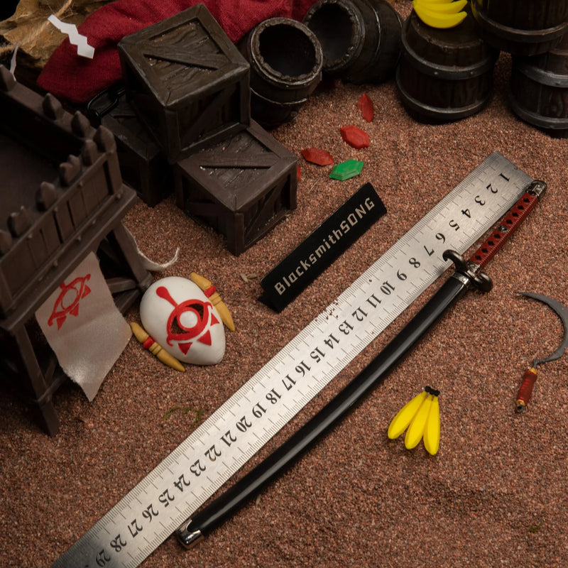 Windcleaver replica — size chart, 26cm / 10.2 inches.